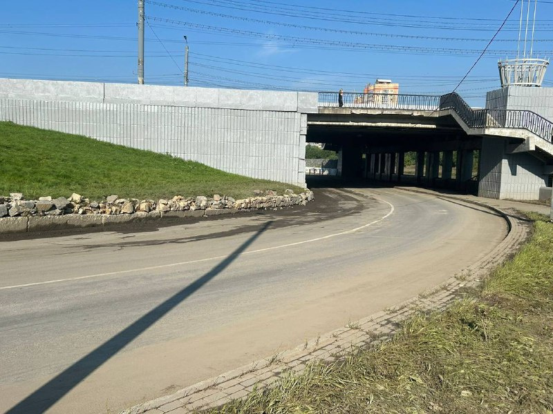 Под мостом около ТРК «Родник» в Челябинске открыли движение транспорта