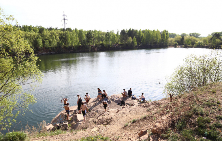 Искупаться в Коркино.