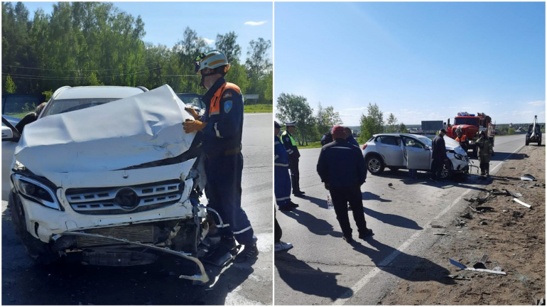 Во время ДТП под Челябинском водителя зажало в салоне автомобиля |  31.05.2024 | Челябинск - БезФормата