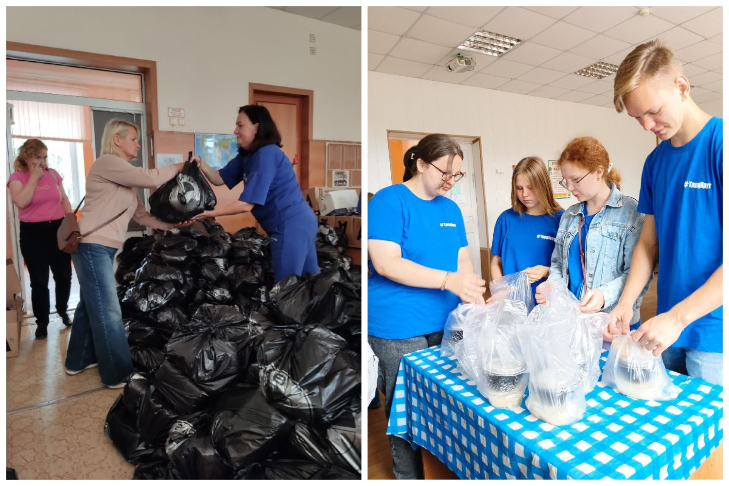 Пострадавшим от последствий дождя в Ленинском районе Челябинска выдали 250 продуктовых наборов