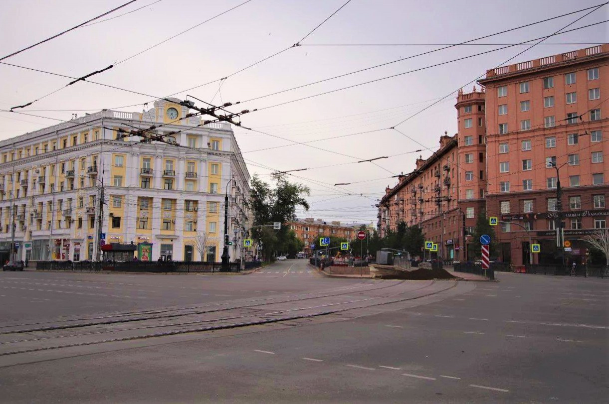 В центре Челябинска на сутки полностью закроют транспортное движение