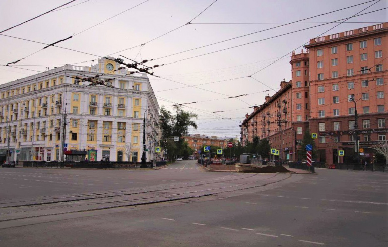 В центре Челябинска на сутки полностью закроют транспортное движение
