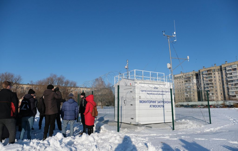 Карта экологического мониторинга челябинск